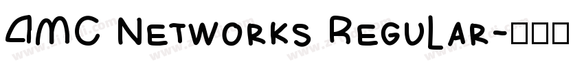 AMC Networks Regular字体转换